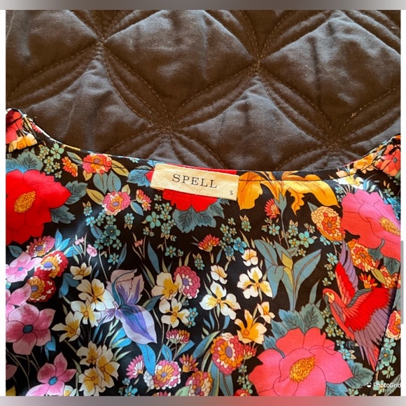 Spell Designs Last Drinks Mini Dress Small NWOT 💙🩷 - Picture 6 of 11